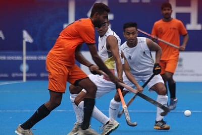 தேசிய ஆடவர் ஹாக்கி: காலிறுதியில் தமிழ்நாடு - உ.பி. நாளை மோதல்