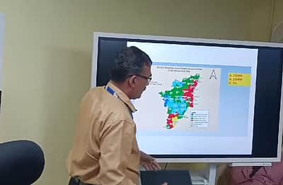 வடதமிழகத்தை நோக்கி நகரும் காற்றழுத்த தாழ்வு பகுதி; புயலாகுமா? பாலச்சந்திரன் பதில்!