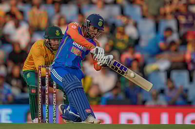 திலக் வா்மா அதிரடி; இந்தியாவுக்கு 2-ஆவது வெற்றி