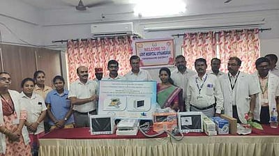 ஊத்தங்கரை அரசு மருத்துவமனைக்கு மருத்துவ உபகரணங்கள் வழங்கல்