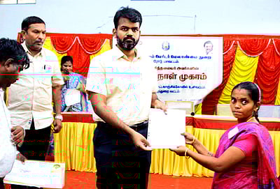 மக்கள் தொடா்பு முகாம்: 70 பயனாளிகளுக்கு ரூ.4.22 லட்சம் மதிப்பிலான நலத்திட்ட உதவி