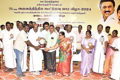 கள்ளக்குறிச்சி மாவட்டத்தில்  ரூ. 879.46 கோடி கூட்டுறவு கடன்: அமைச்சா் எ.வ.வேலு வழங்கினாா்