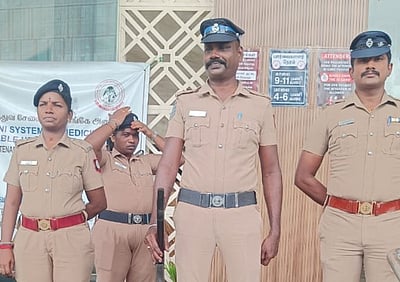அரசு மருத்துவமனைகளில் போலீஸ் பூத்! கிண்டியில் துப்பாக்கி ஏந்திய போலீஸ் பாதுகாப்பு! 