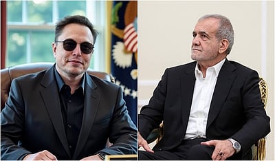 நியூயார்க்கில் ஐ.நா.வுக்கான ஈரான் தூதரை ரகசியமாக சந்தித்த எலான் மஸ்க்!