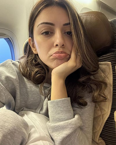 விமானம் 5 மணி நேரம் தாமதமானால்... ஹன்சிகா!