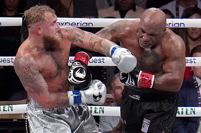 குத்துச்சண்டை ஜாம்பவான் மைக் டைசனை வீழ்த்திய இளைஞர்!