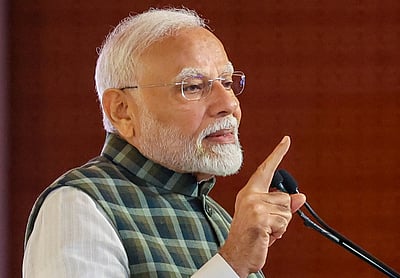 வாக்கு வங்கி அரசியலை ஒதுக்கியது பாஜக அரசு: பிரதமா் மோடி பெருமிதம்