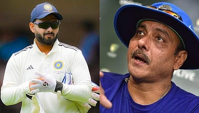 ரிஷப் பந்த்தை பார்த்து ஆஸி. வீரர்கள் பயப்படுகிறார்கள்..! ரவி சாஸ்திரி பேட்டி! 