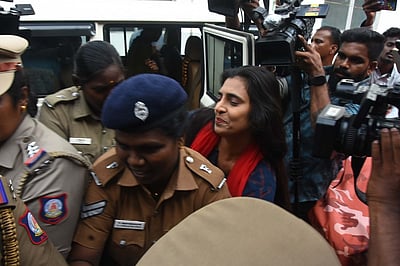 நடிகை கஸ்தூரி ஜாமீன் கோரி எழும்பூர் நீதிமன்றத்தில் மனு