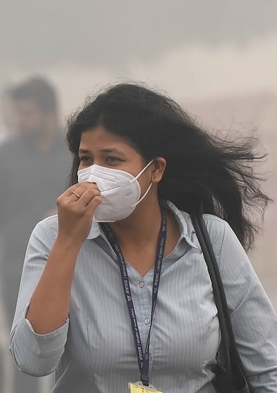 சுவாசிக்கத் திணறும் தில்லி மக்கள்!