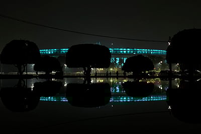 உலக குழந்தைகள் தினத்தை முன்னிட்டு ஒளிரும் சம்விதான் சதன் - புகைப்படங்கள்