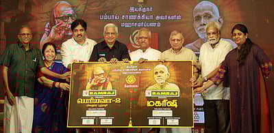 ஹிந்து தா்மத்தைக் காப்பது ஆன்மிகம்: துக்ளக் ஆசிரியா் குருமூா்த்தி பேச்சு