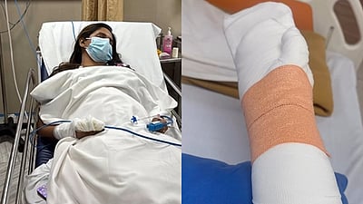 இயந்திரத்தில் சிக்கிய கை...  மருத்துவமனையில் பாண்டியன் ஸ்டோர்ஸ் நடிகை!