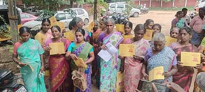 தீபாவளி சீட்டு பணம் மோசடி: பண்ருட்டி காவல் நிலையம் முற்றுகை