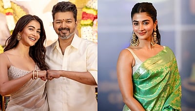 விஜய் 69 படப்பிடிப்பில் பூஜா ஹெக்டே..!