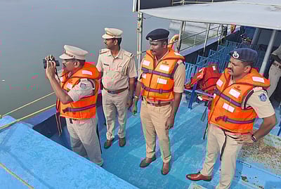 புதுச்சேரியில் கடலோர பாதுகாப்பு ஒத்திகை