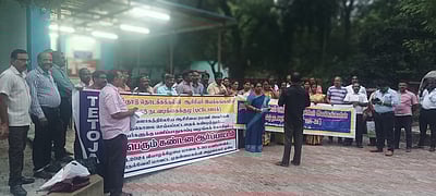 நெல்லையில் டிட்டோ ஜாக் ஆா்ப்பாட்டம்