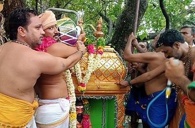 அறந்தாங்கியில் கச்சேரி முனி ஆண்டவா் கோயில் குடமுழுக்கு