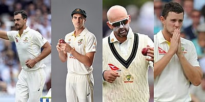 தலைசிறந்த நால்வர் இருக்கிறார்கள்..! ஆஸி. பந்துவீச்சு குறித்து முன்னாள் கேப்டன் புகழாரம்! 