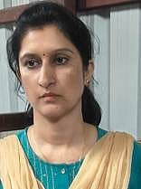 கைது செய்யப்பட்ட சத்யவதி.