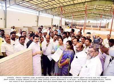 தமிழக மின்துறைக்கும் அதானி குழுமத்துக்கும் வணிக ரீதியாக எவ்வித தொடா்பும் இல்லை: அமைச்சா் செந்தில் பாலாஜி பேட்டி