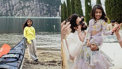 க்யூட்டான மகிழ்ச்சியே..! மகளுக்கு பிறந்தநாள் வாழ்த்து கூறிய அல்லு அர்ஜுன்! 