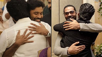 திருமண நிகழ்வில் சிம்பு, சிவகார்த்திகேயனுடன் தனுஷ்!