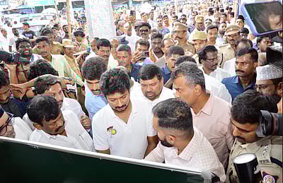 நாகூர் சந்தனக்கூடு திருவிழா முன்னேற்பாடு: உதயநிதி ஸ்டாலின் ஆய்வு 