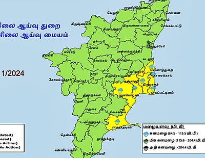 அடுத்த 5 நாள்களுக்கு எங்கெல்லாம் கனமழை!