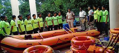 வடகிழக்கு பருவமழை முன்னேற்பாடுகள்: எஸ்.பி. ஆய்வு