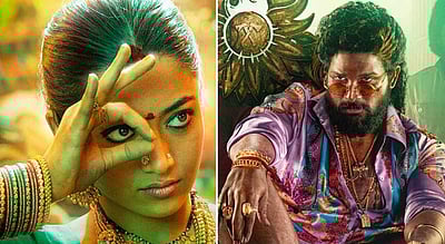 புஷ்பா - 2 இறுதி நாள் படப்பிடிப்பு! உருக்கமாக பதிவிட்ட அல்லு அர்ஜுன், ரஷ்மிகா மந்தனா!