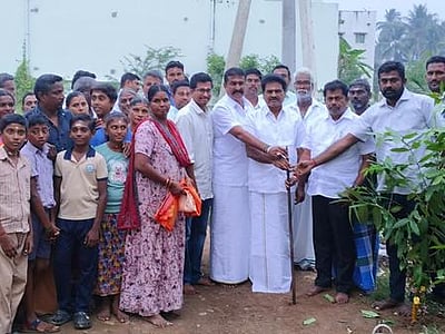 திருச்செங்கோடு ஒன்றியத்தில் சாலைப் பணி தொடக்கம்