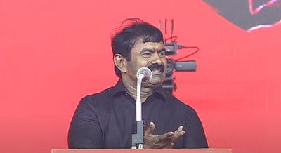 அரசியலில் நான்தான் சூப்பர் ஸ்டார்: சீமான்