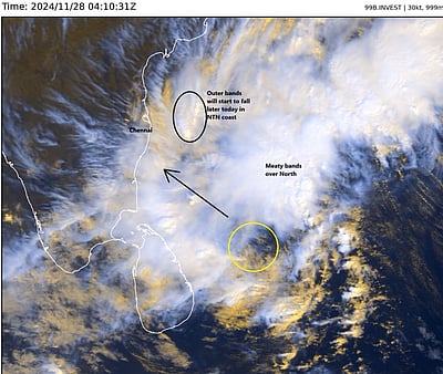 சென்னையில் நாளைமுதல் தீவிரமடையும் மழை!