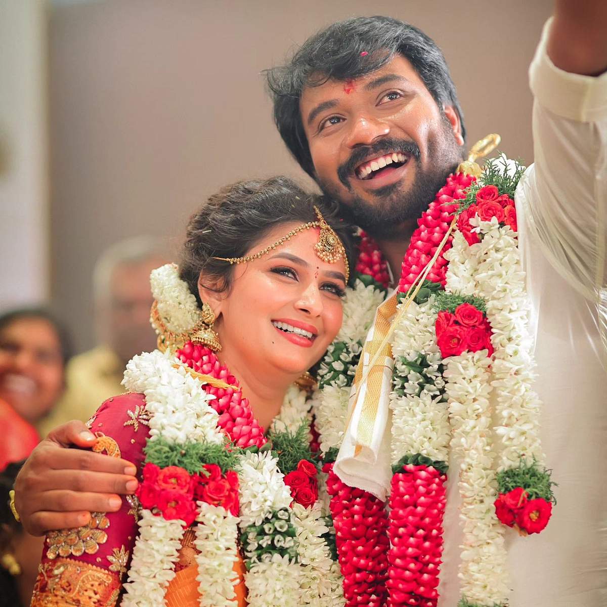 வெற்றி வசந்த் - வைஷ்ணவி திருமணம்!