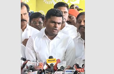 திராவிட சித்தாந்தத்தையே விஜய் பேசுகிறார்: சென்னை திரும்பிய அண்ணாமலை பேட்டி