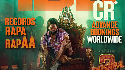 புஷ்பா - 2 முன்பதிவில் ரூ.100 கோடி வசூல்..! அதிகாரபூர்வ அறிவிப்பு!