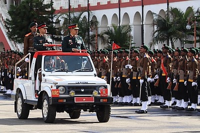 குன்னூா் வெலிங்டன் ராணுவ மையத்தில் அக்னிபாத் வீரா்களுக்கு பயிற்சி நிறைவு