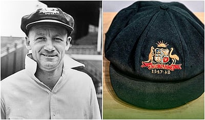 ரூ.2.63 கோடிக்கு ஏலம் போன டான் பிராட்மேன் தொப்பி!