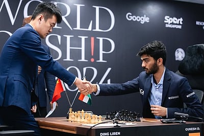 உலக செஸ் சாம்பியன்ஷிப்: மீண்டும் டிராவில் முடிந்த 8ஆவது சுற்று..! 