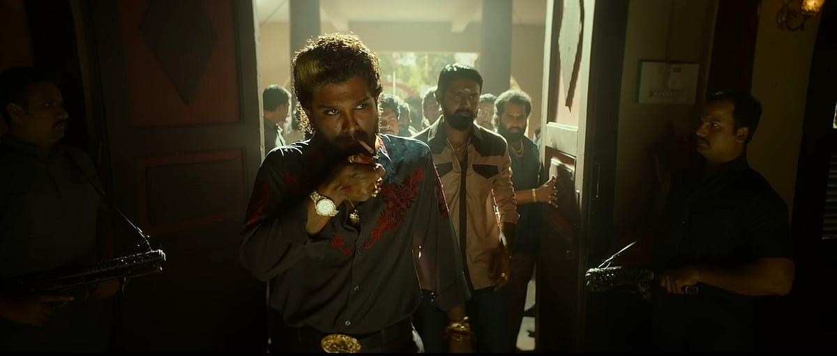 புஷ்பா-வாக நடிகர் அல்லு அர்ஜூன்