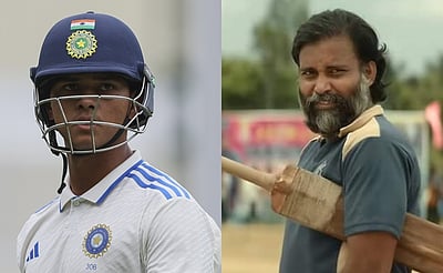 முதல் இன்னிங்ஸ் சாமிக்கு!! ஜெய்ஸ்வால் மீண்டும் டக்-அவுட்!