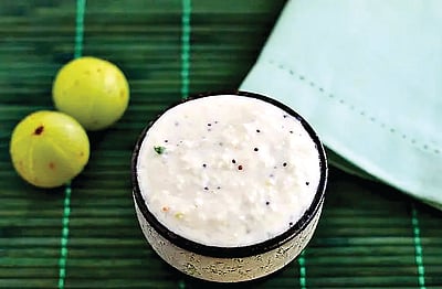 அருநெல்லிக்காய் தயிர் சட்னி