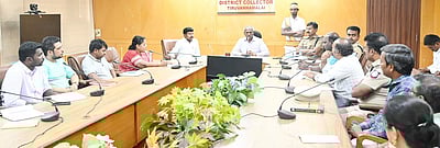 திருவண்ணாமலை மகா தீப மலையின் தன்மையை வல்லுநா் குழு இன்று நேரில் ஆய்வு