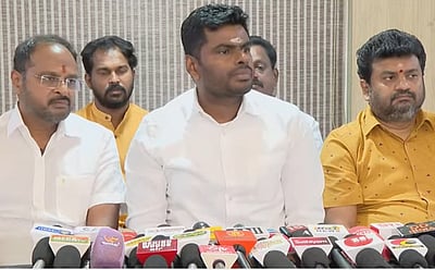 விஜய்யுடன் மணிப்பூர் செல்லத் தயார்: அண்ணாமலை