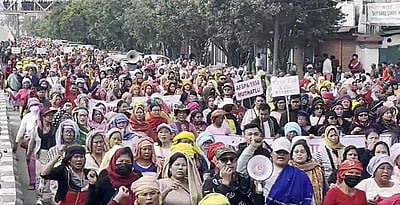 மணிப்பூரில் மத்திய அரசின் நடவடிக்கைக்கு மக்கள் எதிர்ப்பு!