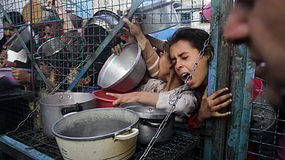 உணவு, குடிநீரின்றி 65,000க்கும் மேற்பட்டோர் தவிப்பு: ஐ.நா. 