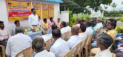 பாரம்பரிய வேளாண் வளா்ச்சித் திட்டம்: விவசாயிகளுக்கு பயிற்சி