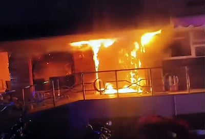 திண்டுக்கல் தனியாா் மருத்துவமனையில் தீ விபத்து: சிறுவன் உள்பட 7 போ் உயிரிழப்பு