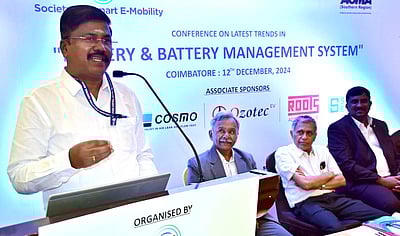 மின்வாகன பேட்டரி தொழில்நுட்பம் குறித்த மாநாடு